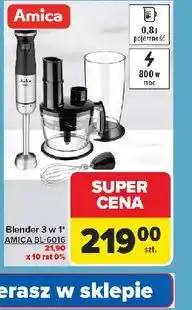 Carrefour Blender 3 w 1 AMICA BL 6016 oferta