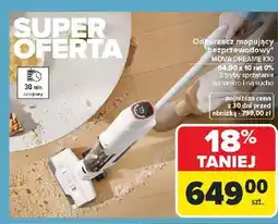Carrefour Odkurzacz mopujący bezprzewodowy Mova Dreame K10 oferta