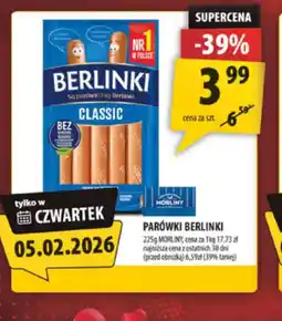 Arhelan Berlinki parówki oferta