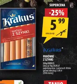 Arhelan Krakus Parówki z szynki oferta