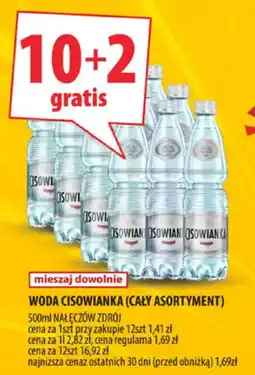 Arhelan Woda Cisowianka oferta