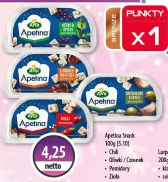 DUO-TES Apetina Snack Arla oferta