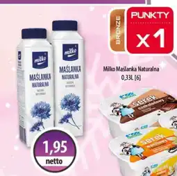 DUO-TES Milko Maślanka Naturalna Mlekpol oferta