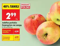Biedronka Jabłko polskie Szampion oferta