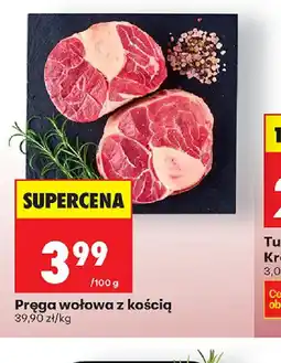 Biedronka Pręga wołowa z kością oferta