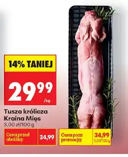 Biedronka Tusza królicza Kraina Mięs oferta