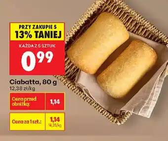 Biedronka Ciabatta oferta