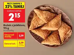 Biedronka Rożek z jabłkiem oferta