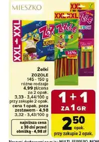 Carrefour Żelki MIESZKO XXL oferta