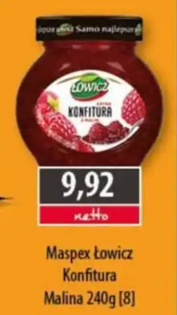 DUO-TES Maspex Łowicz Konfitura Malina oferta