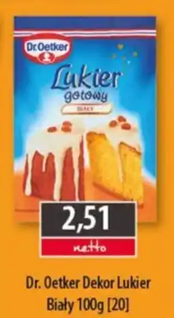 DUO-TES Dr. Oetker Dekor Lukier Biały oferta