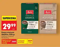 Biedronka Melitta Kawa mielona oferta