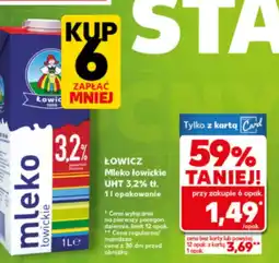 Kaufland Mleko Łowicz oferta