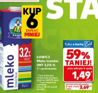 Kaufland Mleko Łowicz oferta