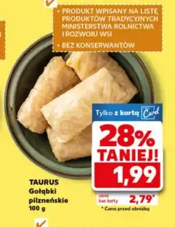 Kaufland Gołąbki Taurus oferta