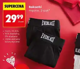Biedronka Everlast Bokserki męskie oferta