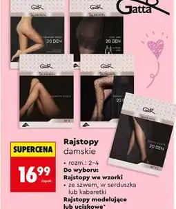 Biedronka Gatta Rajstopy damskie oferta