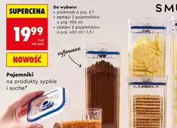 Biedronka Pojemniki na produkty sypkie oferta