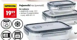 Biedronka Pojemniki na żywność oferta