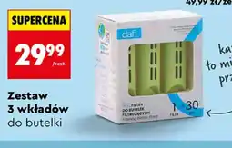 Biedronka Dafi zestaw 3 wkładów do butelki oferta