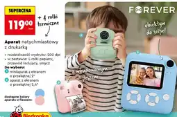 Biedronka Forever Aparat z drukarką oferta