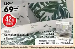 Biedronka Faro Komplet pościeli oferta