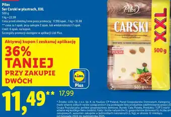 Pilos Ser Carski w plastrach XXL