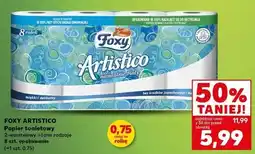 Kaufland Foxy Artistico Papier toaletowy (2-warstwowy, 8 rol. opakowanie) oferta