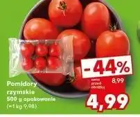 Kaufland Pomidory rzymskie 500 g opakowanie oferta