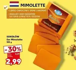 Kaufland Sokołów Ser Mimolette oferta