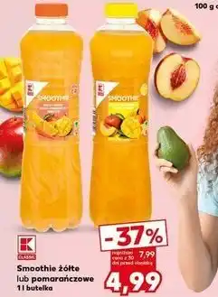 Kaufland K-Classic Smoothie żółte lub pomarańczowe, 1 l butelka oferta