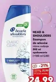 Kaufland Head & Shoulders Szampon Classic Clean oferta
