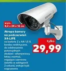 Kaufland Atrapa kamery na podczerwień x4-life oferta
