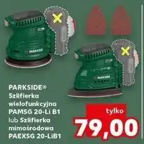 Kaufland PARKSIDE Szlifierka wielofunkcyjna PAMSFG 20-Li B1 lub Szlifierka mimośrodowa PEXSFG 20-LIB1 oferta
