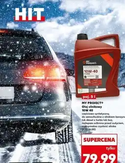 Kaufland MY PROJECT Olej silnikowy 10W 40, poj oferta