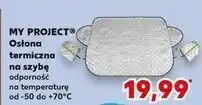 Kaufland MY PROJECT Osłona termiczna na szybę oferta