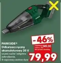 Kaufland PARKSIDE Odkurzacz ręczny akumulatorowy 20 V oferta