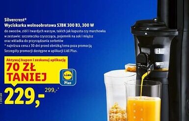 Lidl Silvercrest Wyciskarka wolnoobrotowa oferta
