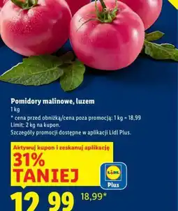 Lidl Pomidory malinowe oferta
