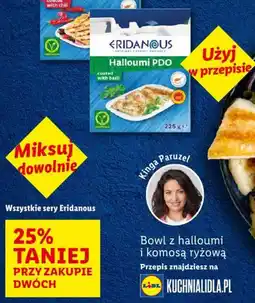 Lidl Eridanous Halloumi PDO oferta