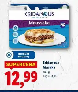 Lidl Eridanous Musaka oferta