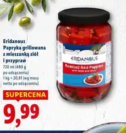 Lidl Eridanous Papryka grillowana oferta