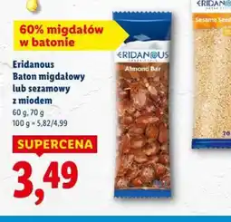 Lidl Eridanous Baton migdałowy oferta