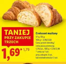 Lidl Croissant maślany oferta
