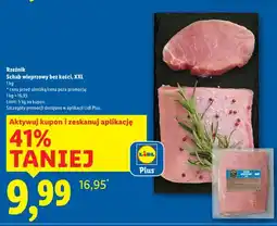 Lidl Schab wieprzowy bez kości, XXL Rzeźnik oferta