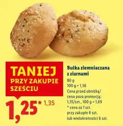 Lidl Bułka ziemniaczana z ziarnami oferta