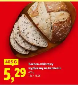 Lidl Chleb Bochen orkiszowy wypiekany na kamieniu oferta