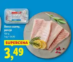 Lidl Dorsz Dorsz czarny, porcje oferta