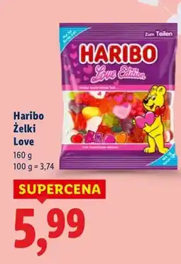 Lidl Żelki Haribo Love oferta