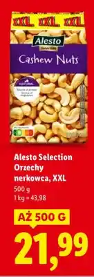 Lidl Orzechy nerkowca Alesto Selection, XXL oferta